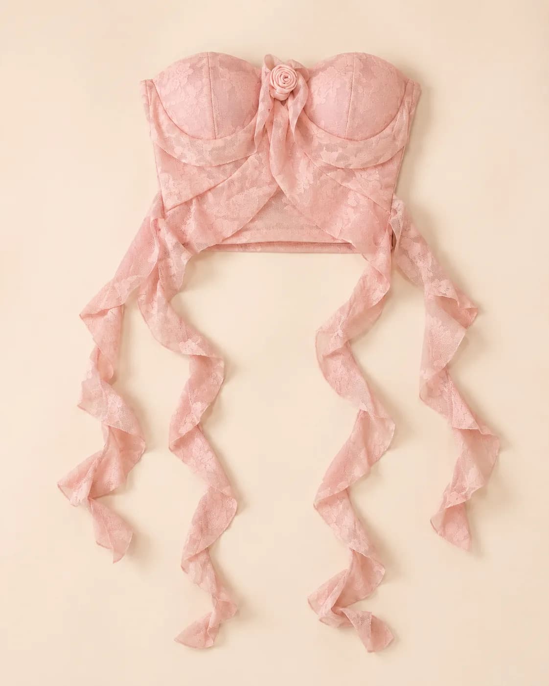 top lace rose Rosa — Confetty Chic, boutique en Lerma