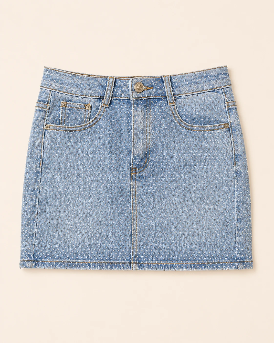 falda denim shine — Confetty Chic, boutique en Lerma