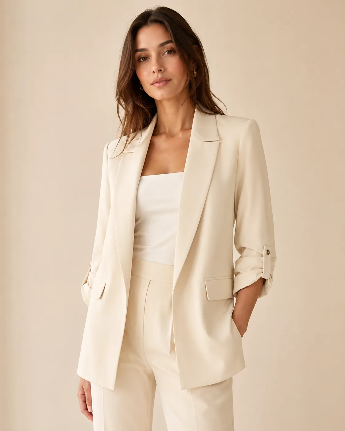blazer ivory chic — Confetty Chic, boutique en Lerma