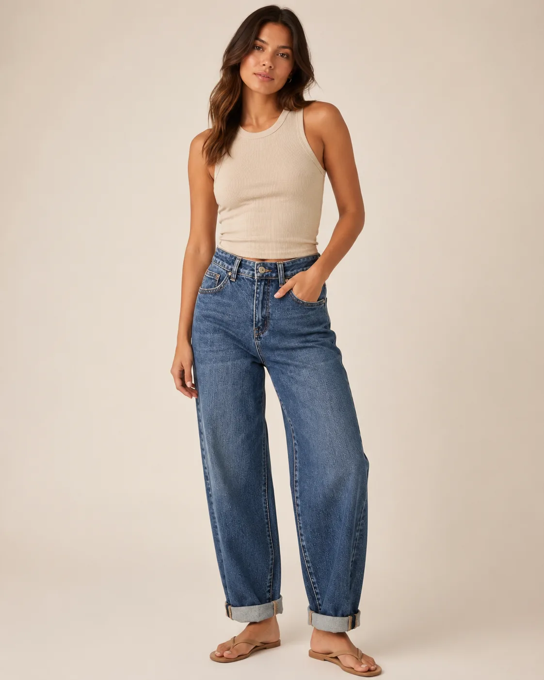 jeans cuff denim — Confetty Chic, boutique en Lerma