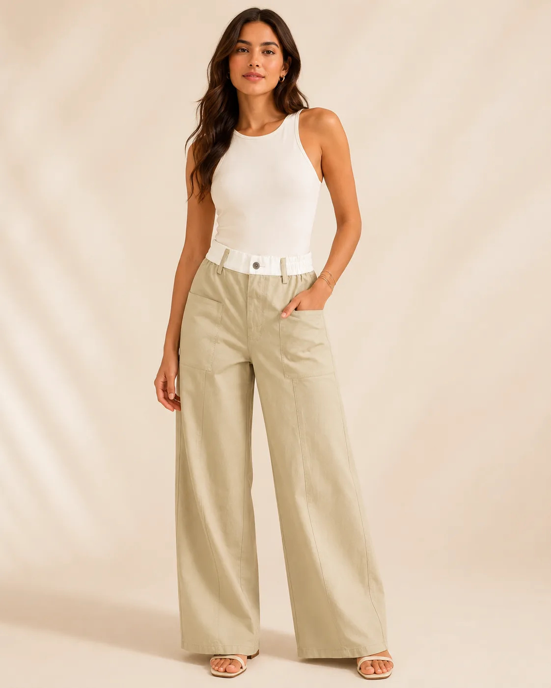 pantalón beige mood — Confetty Chic, boutique en Lerma