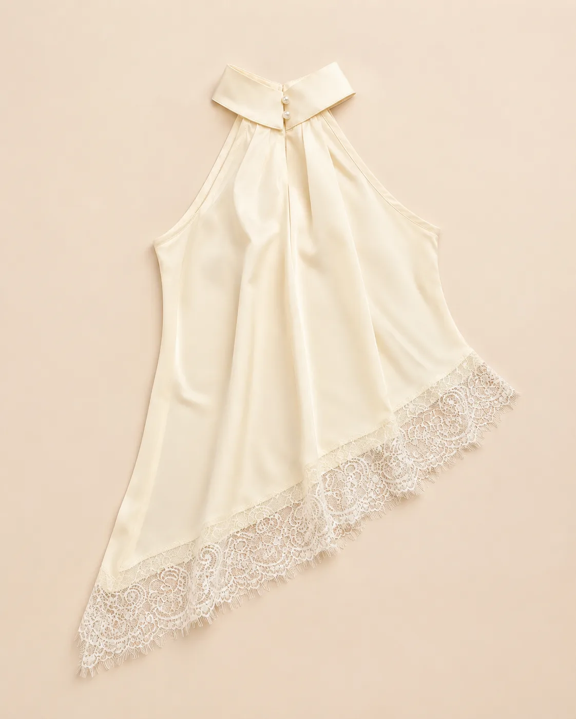 top satín mood Ivory — Confetty Chic, boutique en Lerma